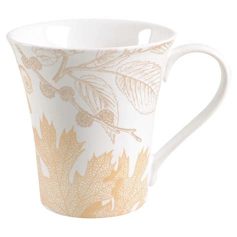 Golden Foliage Mug By 222 Fifth PTS Replacements Ltd