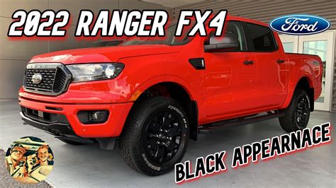 New Ford Ranger Xlt Fx Off Road Black Appearance Technology