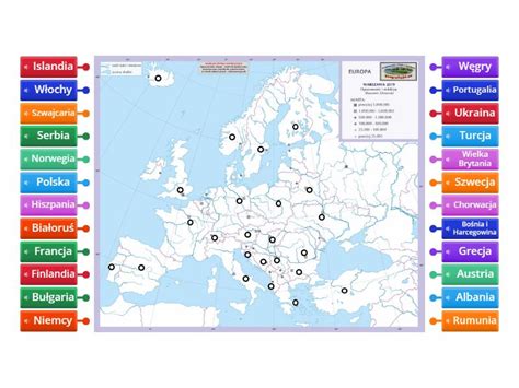 Mapa Polityczna Europy Labelled Diagram