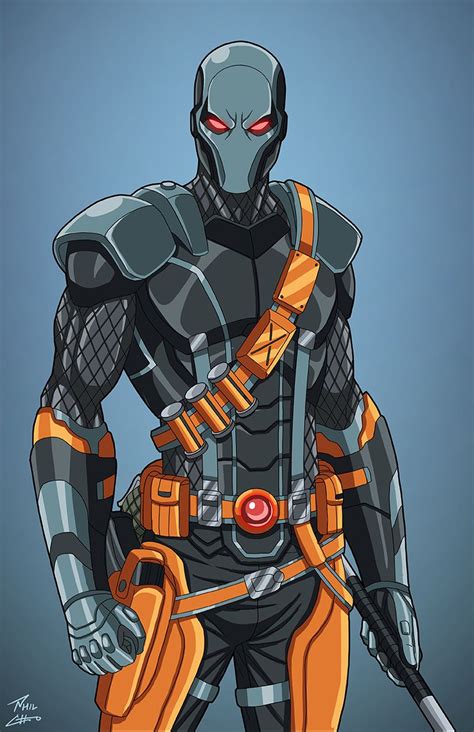 Deathstroke E27 Enhanced Commission By Phil Cho On Deviantart Artofit