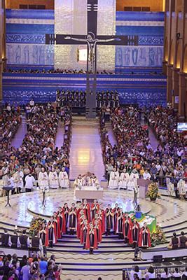 Peregrinação Nacional a Aparecida Santuário Nacional de Nossa Senhora