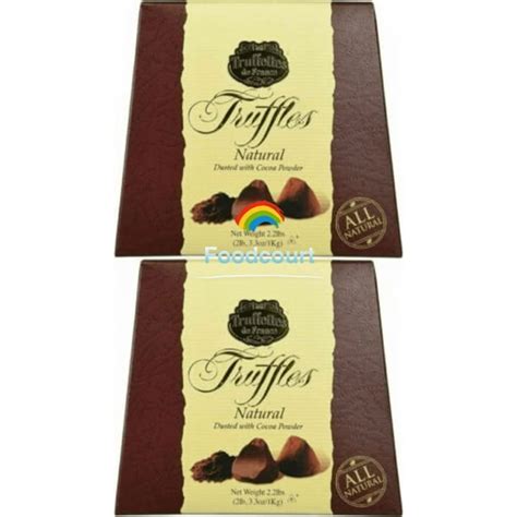 2 Packs Chocmod Truffettes de France Natural Truffles 2.2 LB Each ...