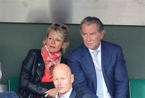 Photo Sophie Davant Et William Leymergie People Dans Les Tribunes