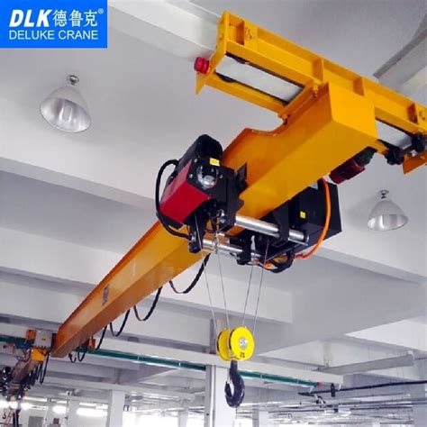 Lx Type Underslung Suspension Single Girder Overhead Crane With