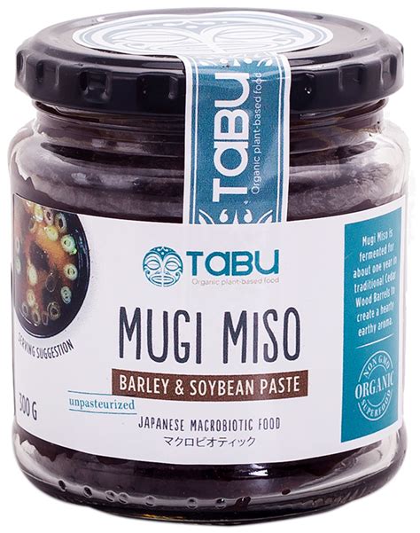 Buy Tabu Mugi Miso Organic Unpasteurized Online Faithful To Nature