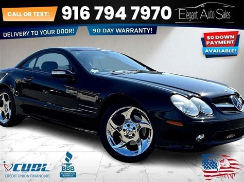 2005 Mercedes Benz Sl Class Sl 500 2dr Convertible Used Mercedes Benz