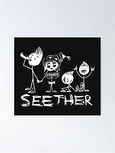 "Seether full originals album-logo" Poster for Sale by galaxy9323 ...