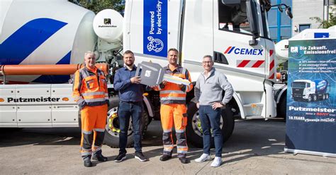 Cemex Germany strengthen electric vehicle fleet