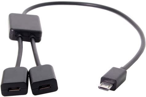 Chenyang Cy Micro Usb Otg Cablemicro Usb 1 Male To 2