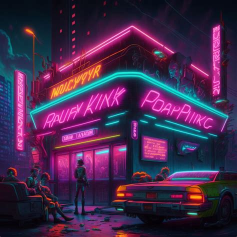 ArtStation - Cyberpunk Bar | Artworks