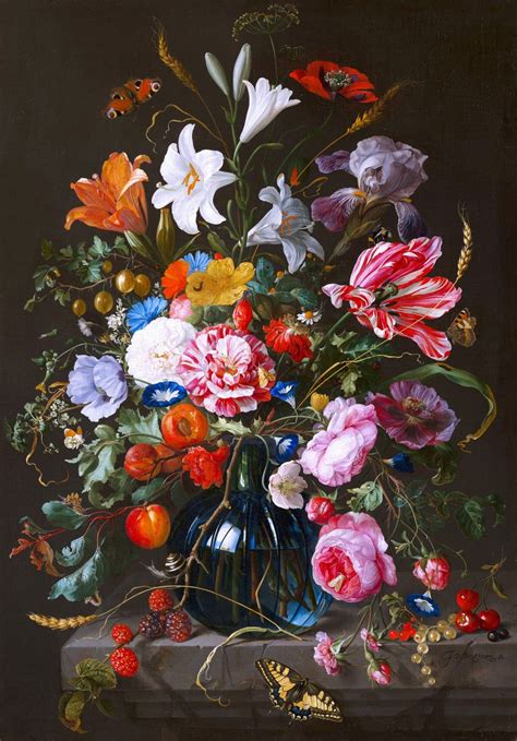 Vase Of Flowers Date Circa 1670 Artist Jan Davidsz De Heem