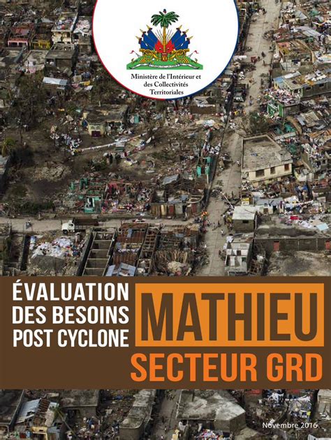 PDF ÉVALUATION DES BESOINS POST CYCLONE Lévaluation des besoins