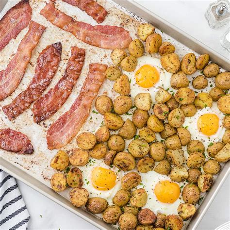 Sheet Pan Breakfast One Pan Breakfast Princess Pinky Girl