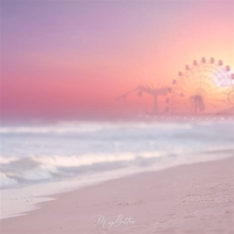 Digital Background Dreamy Beach Meg Bitton Productions