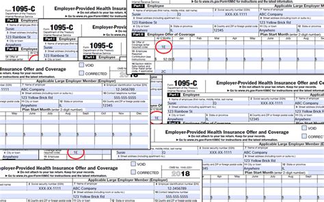 Irs Form 1095 C Codes Explained Integrity Data