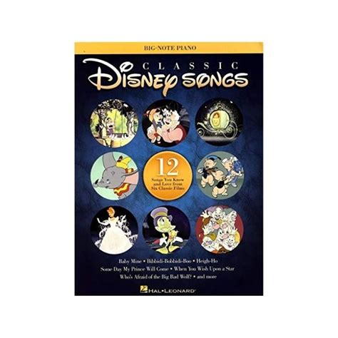 Classic Disney Songs (Big-note Piano) - Theme Music