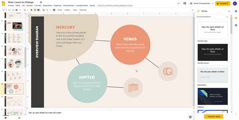 Cómo añadir o cambiar temas en Google Slides Tutorial