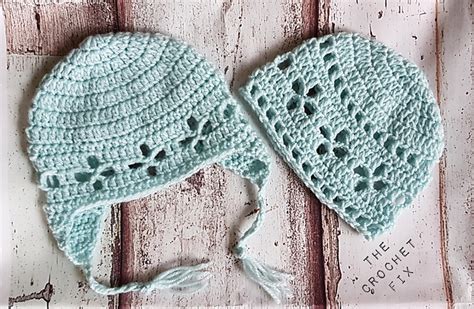 Ravelry Vintage Vibes Baby Beanie Pattern By The Crochet Fix