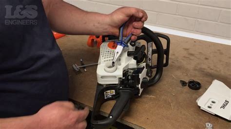 How To Change A Fuel Filter On A Stihl Ms Chainsaw L S Engineers