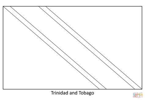 Flag Of Trinidad And Tobago Coloring Page Free Printable Coloring Pages