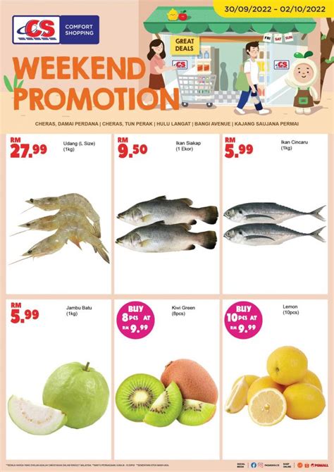 Pasaraya Cs Weekend Promotion Sep Oct