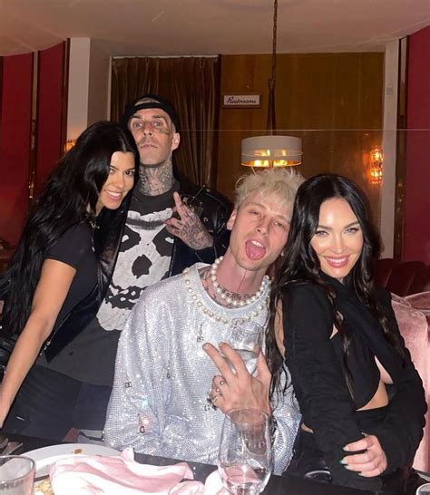 Machine Gun Kelly Celebrated His Birthday With A Public Kiss From Megan Fox