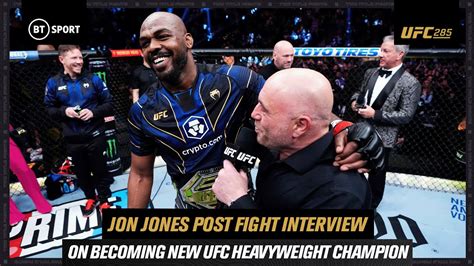 Epic Scenes Jon Jones Becomes The New Ufc Heavyweight Champion At Ufc