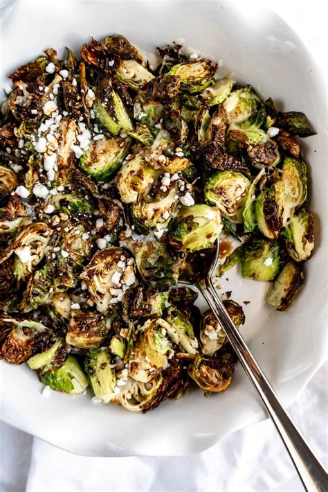 Balsamic Roasted Brussels Sprouts Windy City Dinner Fairy