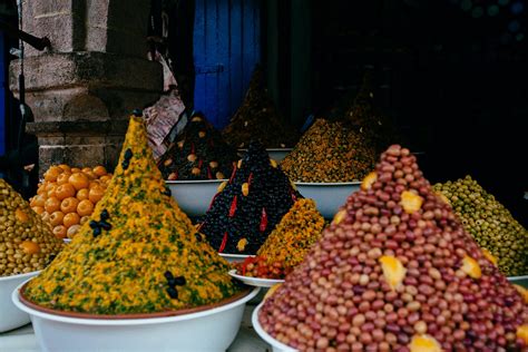 Assorted Spices in a Marketplace in Morocco · Free Stock Photo