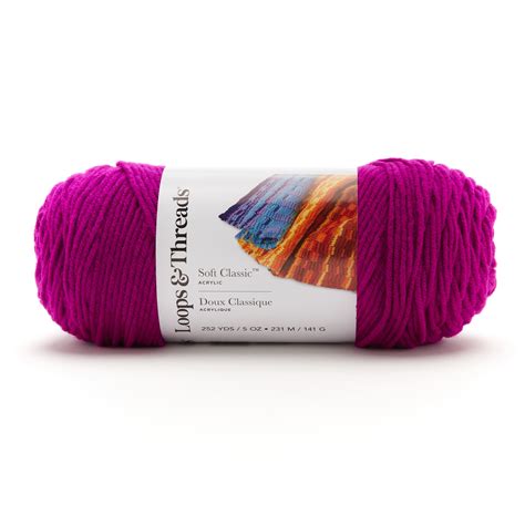 Soft Classic™ Neon Yarn By Loops And Threads® Michaels