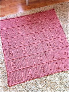 Letters Are Made Using Popcorn Or Another Raised Cluster Types Crochet