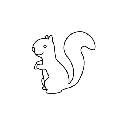 Premium Vector Cute And Funny Squirrel
