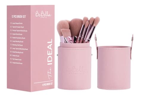 Set De Brochas The Ideal De Piezas Bebella Rosa Original Env O Gratis