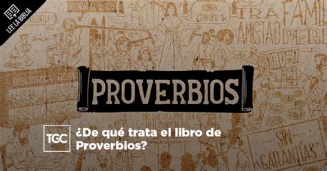 De Que Trata El Libro De Los Proverbios
