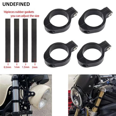 Motorcycle Headlight Bracket Mount Clamp 33mm 58mm Fork Tube Holder