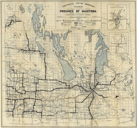 Flickriver Photoset Manitoba Road Maps By Historical Maps Of Manitoba