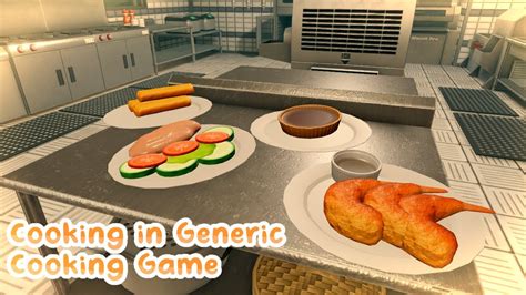 Cooking New Recipes In Generic Cooking Game 5 Roblox YouTube