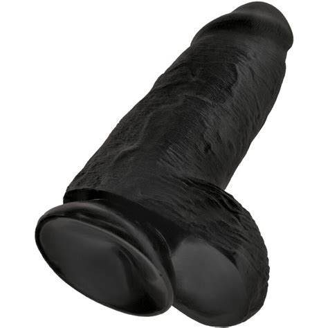 King Cock Pene Realistico Chubby Cm Negro Lilith Secrets