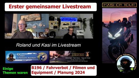 Weihnachts Livestream Mit Kasi Und Roland Vespa Und Forza Go Live YouTube