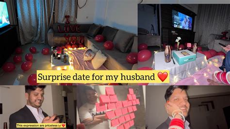 Surprise For My Husband 🎉 Youtube