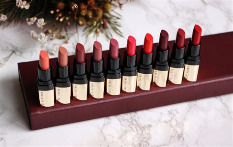 Bobbi Brown et son joli coffret de mini rouges à lèvres Luxe Lip Color