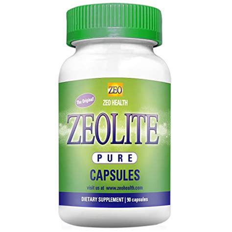 Zeolite Pure Capsules | Zeolite Detox, Extra Strength | Pure, Full Body Cleanse for Women, Men ...