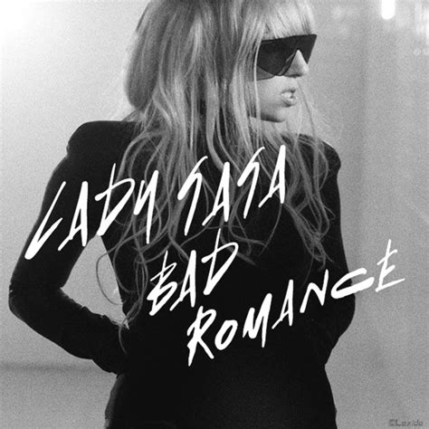 Lexidøarts Lady Gaga Bad Romance Single Cover