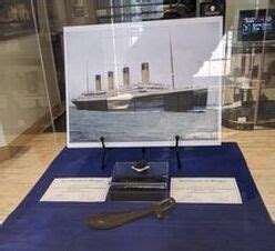 RMS Titanic Artifacts on Loan at Harmon Museum - HARMON MUSEUM | ART, HISTORY & CULTURE