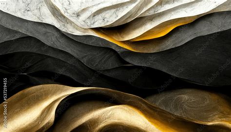 Gold and black luxurious marble textured background. Abstract design ...