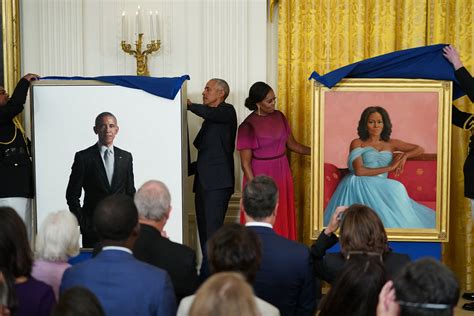 Fotos Los Retratos Oficiales De Michelle Y Barack Obama Que Quedarán