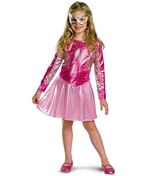 Pink Spider Girl Costume Toddlerkids Costume Supehero Halloween