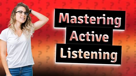 How Can Managers Develop Effective Active Listening Skills YouTube