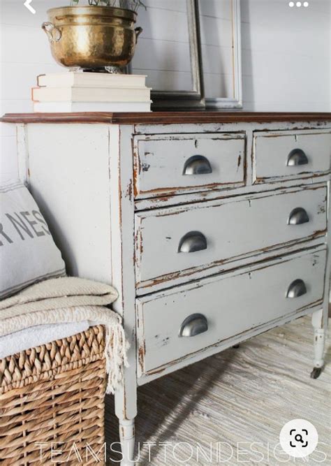 Dresser Restoration With Empire Gray Chalk Style Paint Artofit