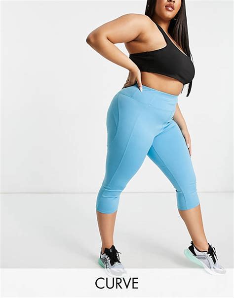 Asos 4505 Curve Icon Run Tie Capri Legging Asos